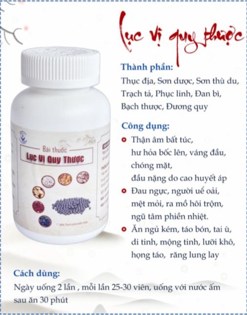 Lục vị quy thược0